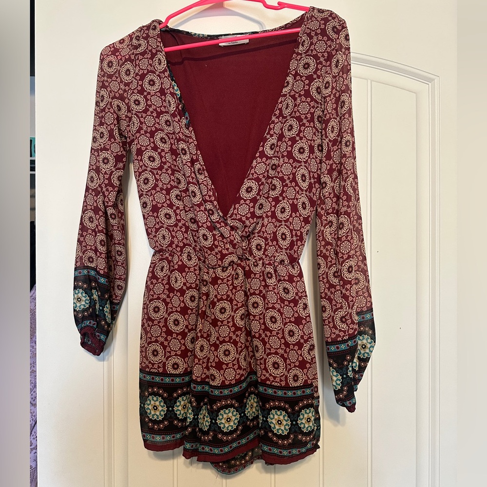 Buckle romper